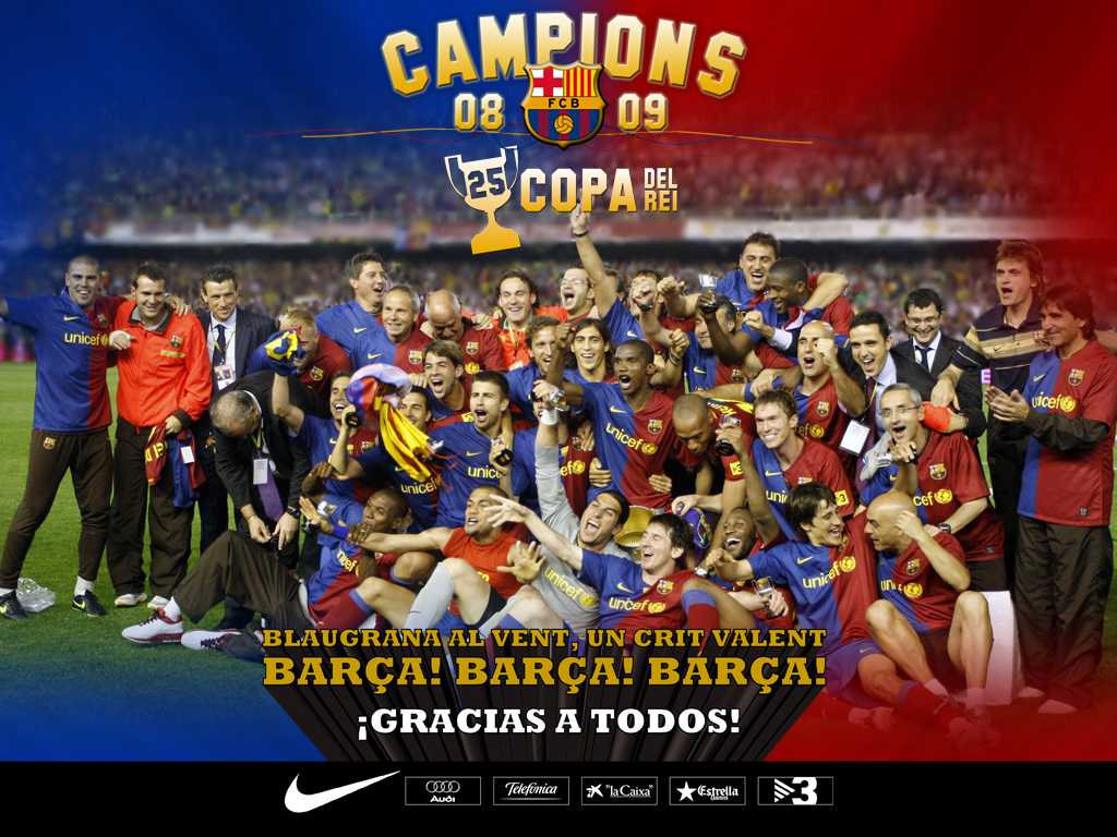 Barça - A.Bilbao (4-1) Chiếc Cúp đầu tiên...